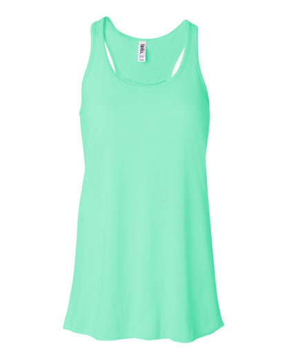 BELLA + CANVAS Women's Flowy Racerback Tank 8800 #color_Mint