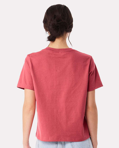 BELLA + CANVAS Women's 6 oz Heavyweight Tee 6110 #colormdl_Vintage Red