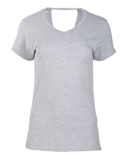 Boxercraft Women's Bella Crossback T-Shirt BW2405 #color_Oxford Heather