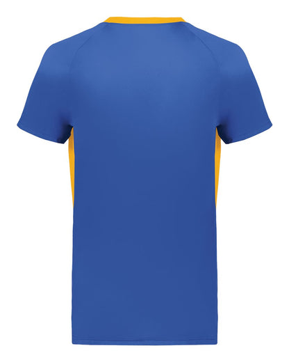 Augusta Sportswear Unisex Octane Soccer Jersey 322240 #color_Royal/ Gold