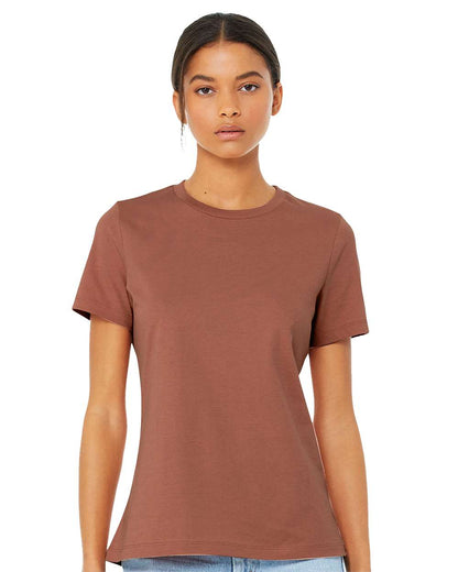 BELLA + CANVAS Women’s Relaxed Jersey Tee 6400 #colormdl_Terracotta