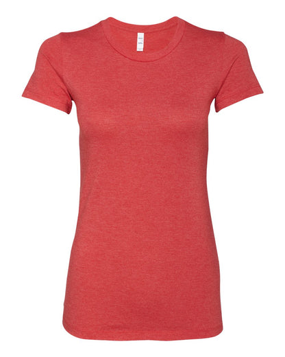 BELLA + CANVAS Women's Slim Fit Tee 6004 #color_Heather Red