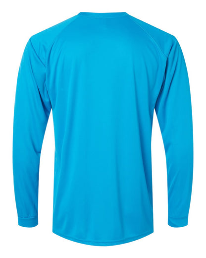 Paragon Unisex Long Islander Performance Long Sleeve T-Shirt 210 #color_Turquoise