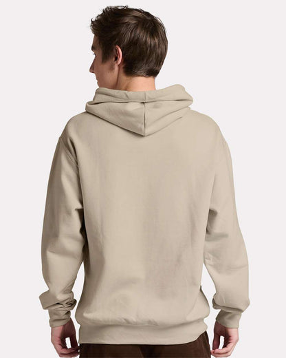 JERZEES Unisex Ultimate CVC Hooded Sweatshirt IC49MR #colormdl_Putty