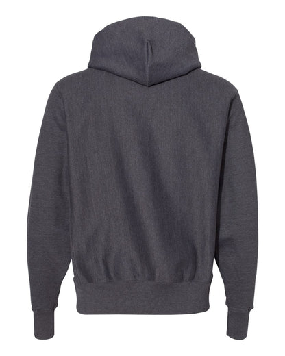 Champion Unisex Reverse Weave® Hooded Sweatshirt S101 #color_Charcoal Heather