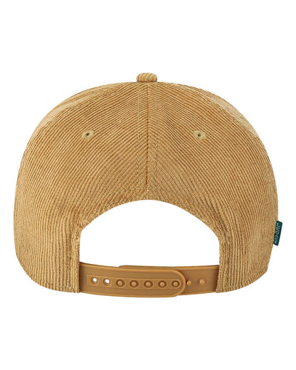 LEGACY Five-Panel Trucker Cap ROADIE #color_Khaki Corduroy