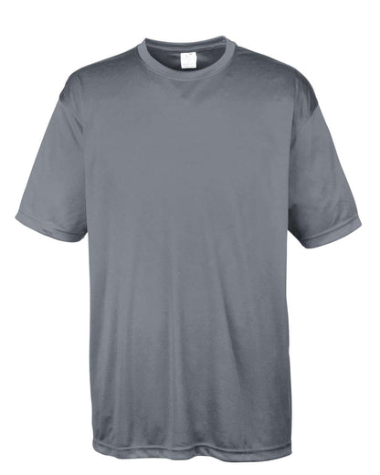 UltraClub Men's Cool & Dry Basic Performance T-Shirt 8620 #color_Charcoal