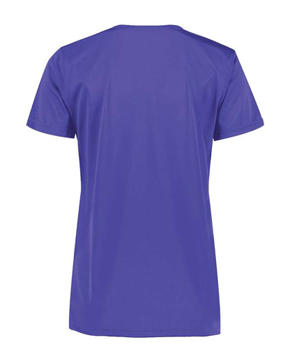 Augusta Sportswear Women's Nexgen Wicking V-Neck T-Shirt 1790 #color_Purple