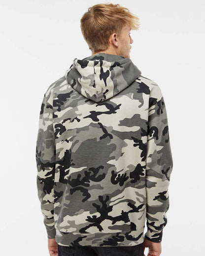 Independent Trading Co. Unisex Heavyweight Hooded Sweatshirt IND4000 #colormdl_Snow Camo