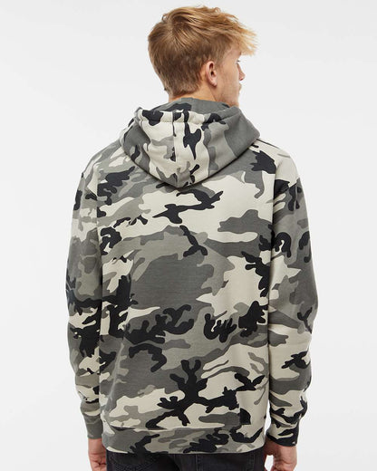 Independent Trading Co. Heavyweight Hooded Sweatshirt IND4000 #colormdl_Snow Camo