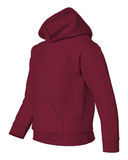 Gildan Heavy Blend™ Youth Hooded Sweatshirt 18500B #color_Cardinal Red