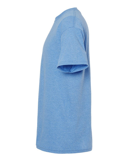 M&O Men's Gold Soft Touch T-Shirt 4800 #color_Light Blue Heather