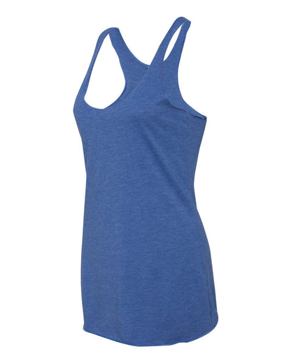 Next Level Women’s Triblend Racerback Tank 6733 #color_Vintage Royal