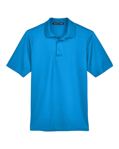 Devon & Jones Men's CrownLux Performance® Plaited Polo DG20 #color_Ocean Blue