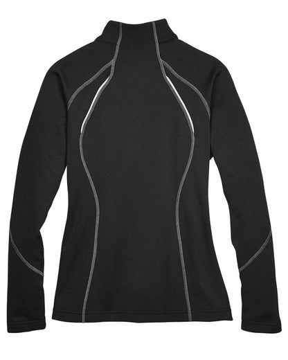 North End Women's Gravity Performance Fleece Jacket 78174 #color_Black