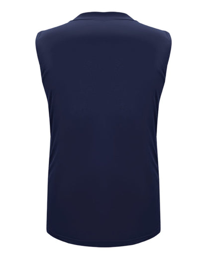 Badger Youth B-Pivot Rev. Tank Top 2566 #color_Navy/ White