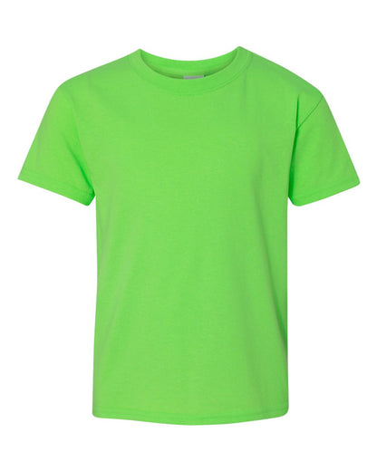 Gildan Youth Heavy Cotton™ T-Shirt 5000B #color_Neon Green
