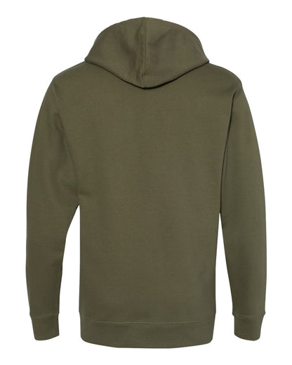Independent Trading Co. Unisex Midweight Hooded Sweatshirt SS4500 #color_Army