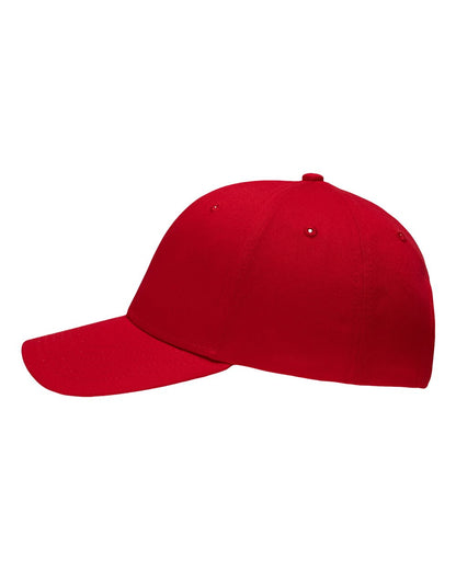 Sportsman Lo-Pro Solid Traditional Cap SP1400 #color_Red
