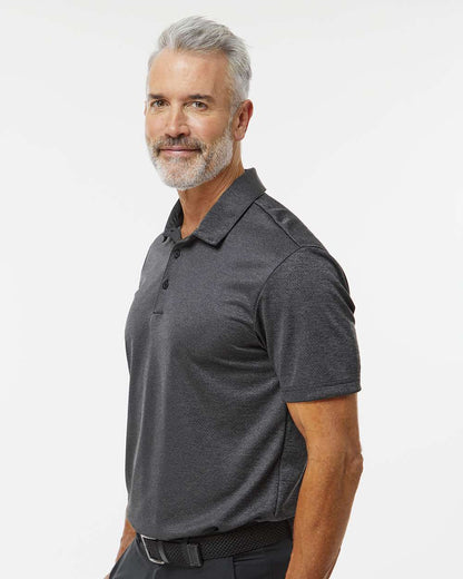 Adidas Men's Space Dyed Polo A591 #colormdl_Black Melange