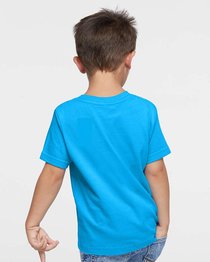 Rabbit Skins Toddler Fine Jersey Tee 3321 #colormdl_Turquoise
