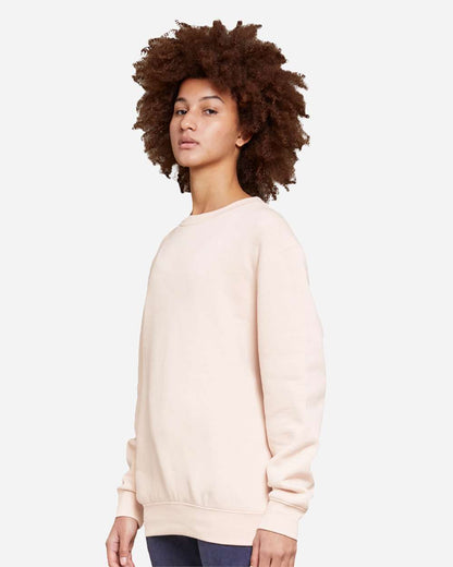 Lane Seven Unisex Premium Crewneck Sweatshirt LS14004 #colormdl_Pale Pink
