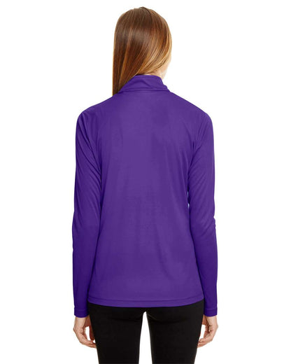 Team 365 Women's Zone Performance Quarter-Zip Pullover TT31W #colormdl_Sport Purple