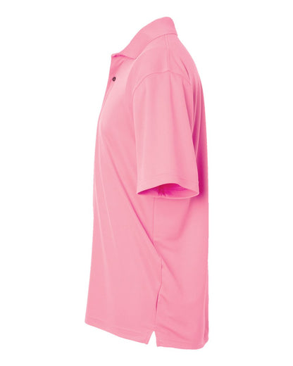 Paragon Men's Saratoga Performance Mini Mesh Polo 100 #color_Charity Pink