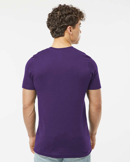 Tultex Combed Cotton T-Shirt 602 #colormdl_Deep Purple