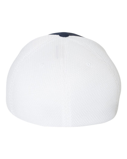 Flexfit Ultrafiber Mesh Cap 6533 #color_Navy/ White