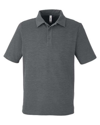 CORE365 Men's Fusion ChromaSoft™ Pique Polo CE112 #color_Carbon Heather