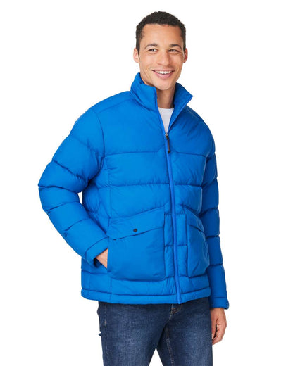 CORE365 Men's Inspire Puffer Jacket CE720 #colormdl_True Royal