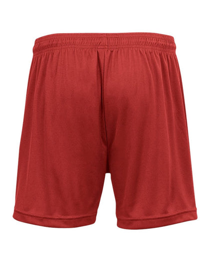 Badger Women's B-Core 5" Inseam Shorts 4116 #color_Red