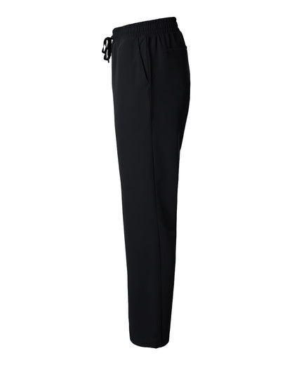 Jaanuu Men's Rhodes Everyday Straight-Leg Scrub Pants M20001 #color_Black