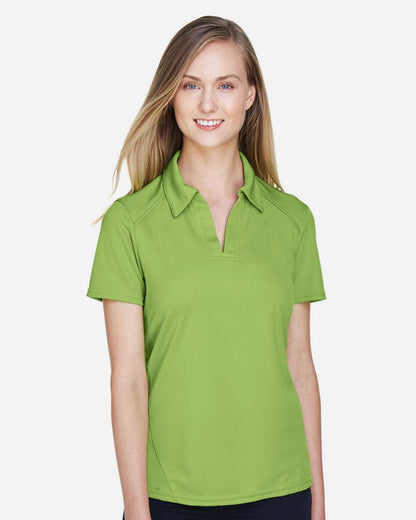 North End Women's Recycled Polyester Performance Pique Polo 78632 #colormdl_Cactus Green