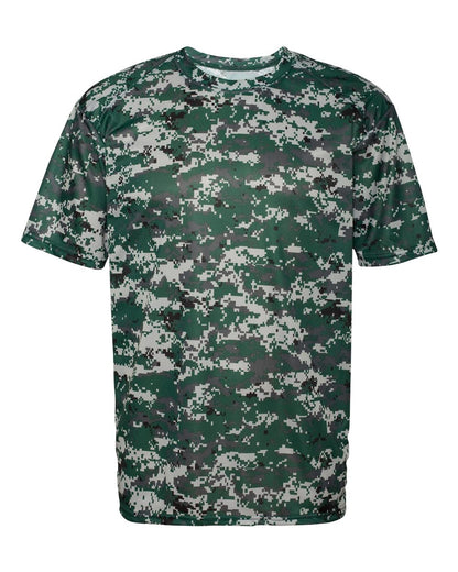 Badger Digital Camo T-Shirt 4180 #color_Forest Digital