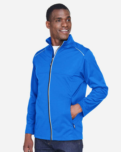 CORE365 Men's Techno Lite Three-Layer Knit Tech-Shell CE708 #colormdl_True Royal