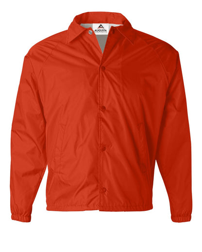 Augusta Sportswear Coach's Jacket 3100 #color_Orange