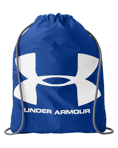 Under Armour Ozsee Sackpack Drawstring Bag 1240539 #color_Royal/ Steel
