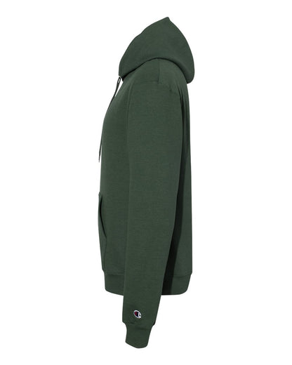 Champion Unisex Powerblend® Hooded Sweatshirt S700 #color_Dark Green
