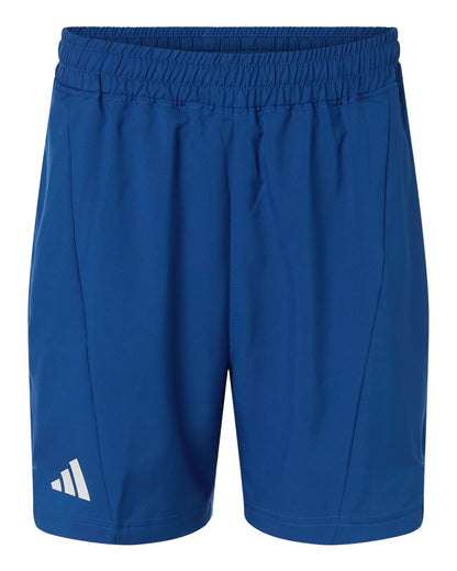 Adidas Men's D4T Woven 7" Shorts AT304 #color_Team Royal Blue/ White