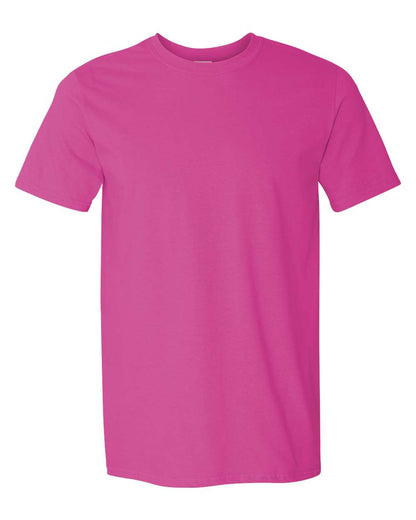Gildan Unisex Softstyle® T-Shirt 64000 #color_Heliconia