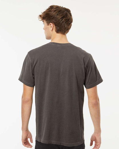 M&O Unisex Vintage Garment-Dyed T-Shirt 6500M #colormdl_Charcoal
