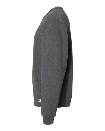 Russell Athletic Unisex Dri Power® Crewneck Sweatshirt 698HBM #color_Black Heather