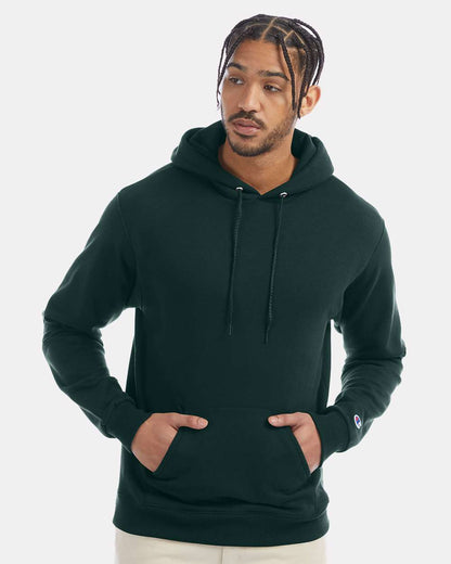 Champion Unisex Powerblend® Hooded Sweatshirt S700 #colormdl_Dark Green