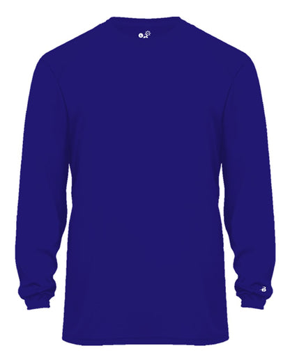 Badger Men's Ultimate SoftLock™ Long Sleeve T-Shirt 4004 #color_Purple