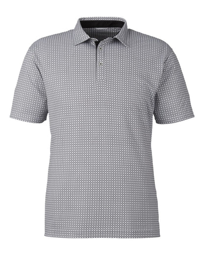 Swannies Men's Tanner Polo SW2200 #color_Glacier/ Black
