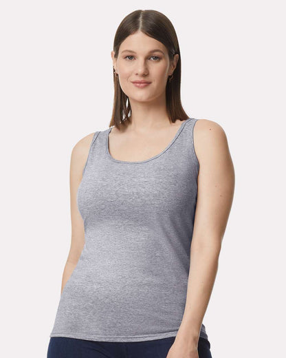 Gildan Women's Softstyle® Tank Top 64200L #colormdl_Sport Grey
