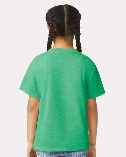 Gildan Youth Softstyle® T-Shirt 64000B #colormdl_Heather Irish Green