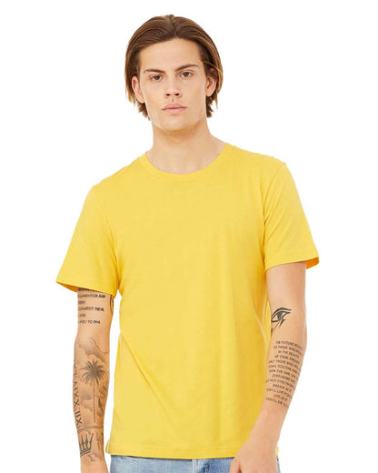 BELLA + CANVAS Jersey Tee 3001 #colormdl_Maize Yellow